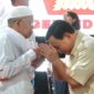 Ketua Umum Partai Gerindra Prabowo Subianto menghadiri agenda Konsolidasi Akbar Pengurus Gerindra Tangerang Raya di Lapangan Ahmad Yani, Tangerang, Minggu, 7 Juli 2023. (Dok. Tim Media Prabowo Subianto)