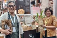 CRAFTOTE Gallery & Coffee mengikuti program UMKM EXPO(RT) BRILIANPRENEUR 2023 untuk memperluas pasar dan memperkuat ekosistem usaha. (Dok. BRI)