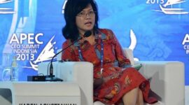 Mantan Dirut Pertamina, Galaila Karen Agustiawan. (Instagram.com/@saveibukaren)
