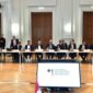 Menteri Koordinator Bidang Perekonomian Airlangga Hartarto dan Wakil Kanselir dan Menteri Ekonomi dan Aksi Iklim Republik Federal Jerman Y.M. Robert Habeck melakukan pertemuan bilateral di Berlin Jerman. (Dok. Ekon.go.id)