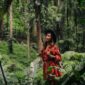 Pemandangan jalur pendakian Gunung Lumut yang diselimuti lapisan lumut tebal, menciptakan suasana magis dan misterius di tengah hutan hujan tropis Kalimantan. Jalur ini menawarkan pengalaman trekking unik bagi para petualang.