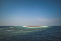 Keindahan bawah laut Kepulauan Derawan yang memukau, menampilkan terumbu karang berwarna-warni dan ikan-ikan tropis berenang bebas, siap memanjakan mata para penyelam dan *snorkeler*. Pulau-pulau di Derawan menawarkan pengalaman eksplorasi yang tak terlupakan bagi setiap pengunjung.